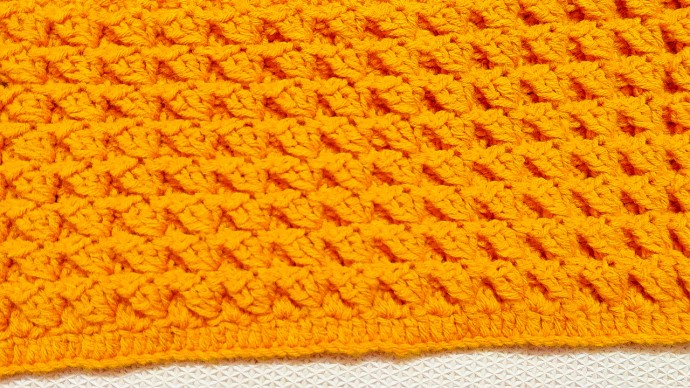 Easy To Make Pumpkin Stretch Crochet Blanket Easy To Make Pumpkin Stretch Crochet Blanket
