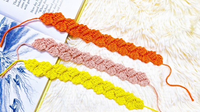 How To Crochet A Easy Cluster Bookmark in Just 10 Minutes How To Crochet A Easy Cluster Bookmark in Just 10 Minutes