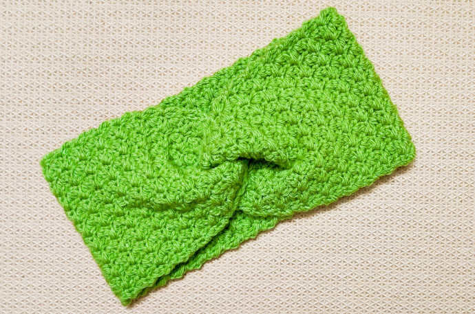Easiest Crochet Twisted Suzette Earwarmer Headband Easiest Crochet Twisted Suzette Earwarmer Headband