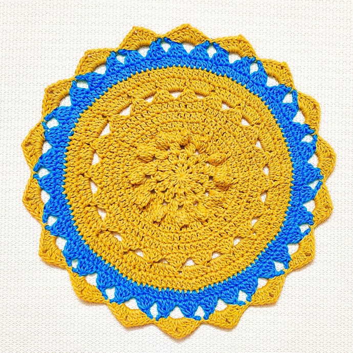 Amber Crochet Placemat Doily Amber Crochet Placemat Doily